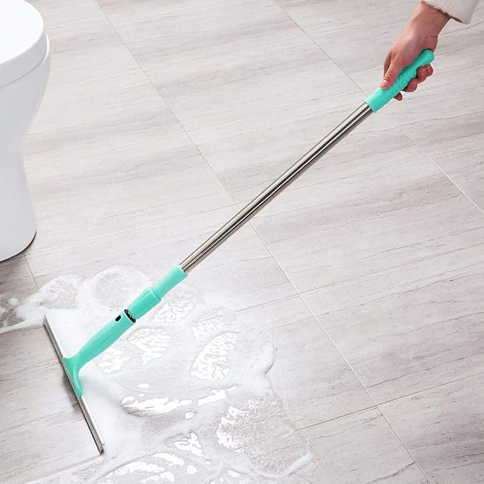 GSDJU Escoba,rasqueta,Suelo,Cristales,Azulejos,Limpiador de Ventana de