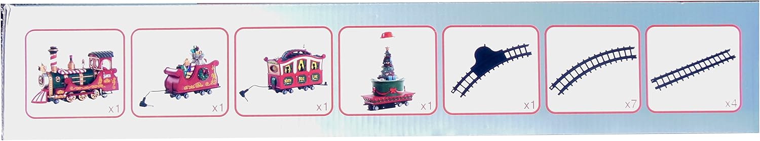 lemax north pole railway train set