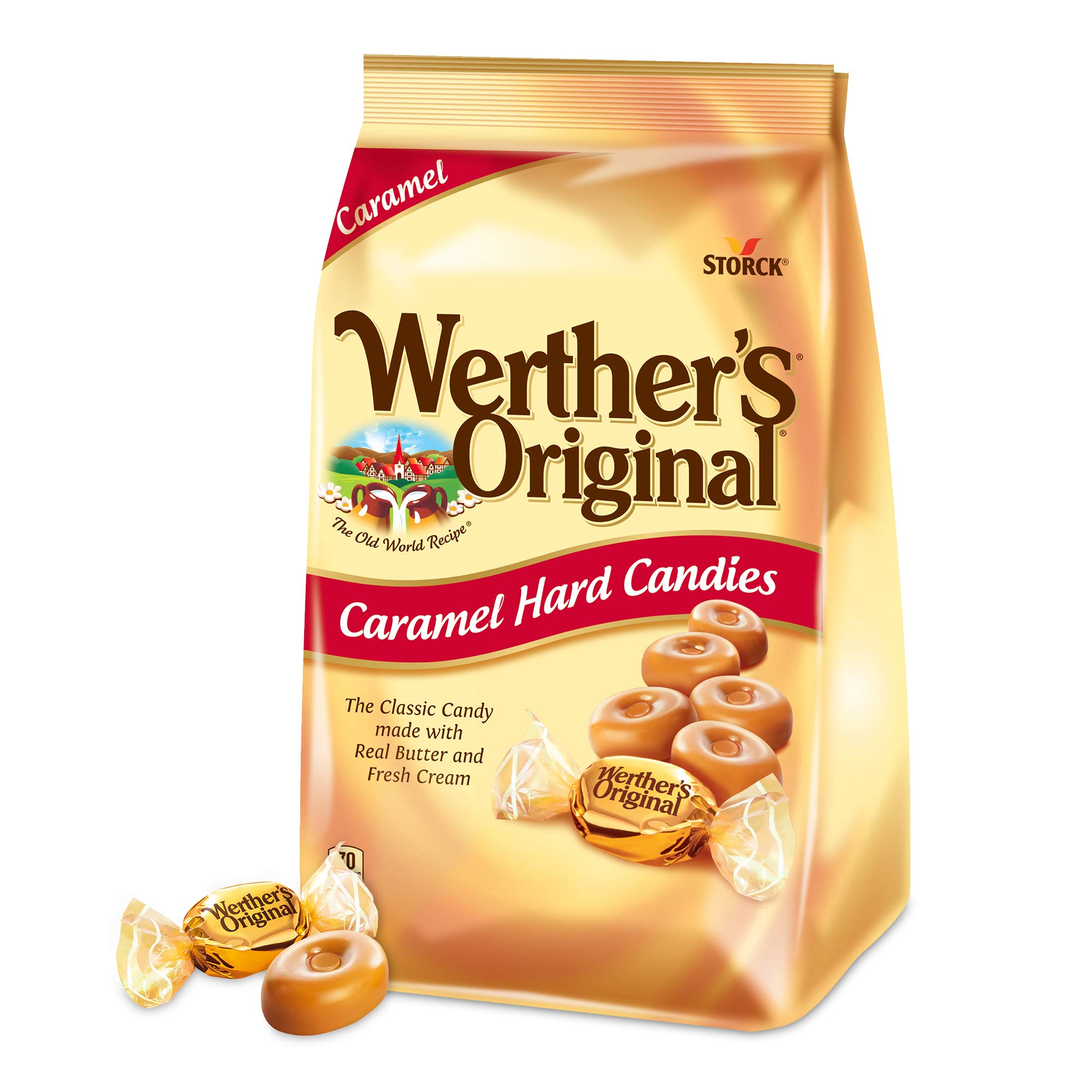 Mua WERTHER'S ORIGINAL Sugar Free Caramel Hard Candy, Sugar Free Candy