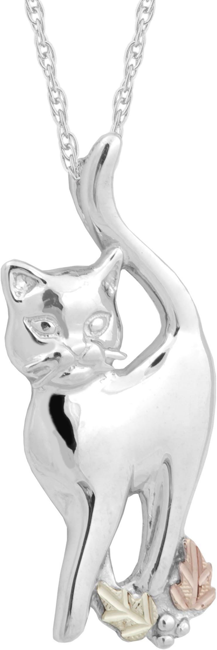 on Silver Cat Pendant