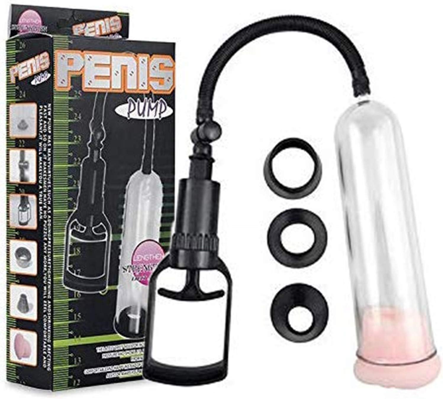 2020 New Men's Manual Vacuum Pump Increases Muscle Exercise