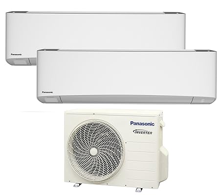 Dual-Split-Klimaanlage ETHEREA R32 9000+9000 BTU A+++ mit WiFi NanoeX