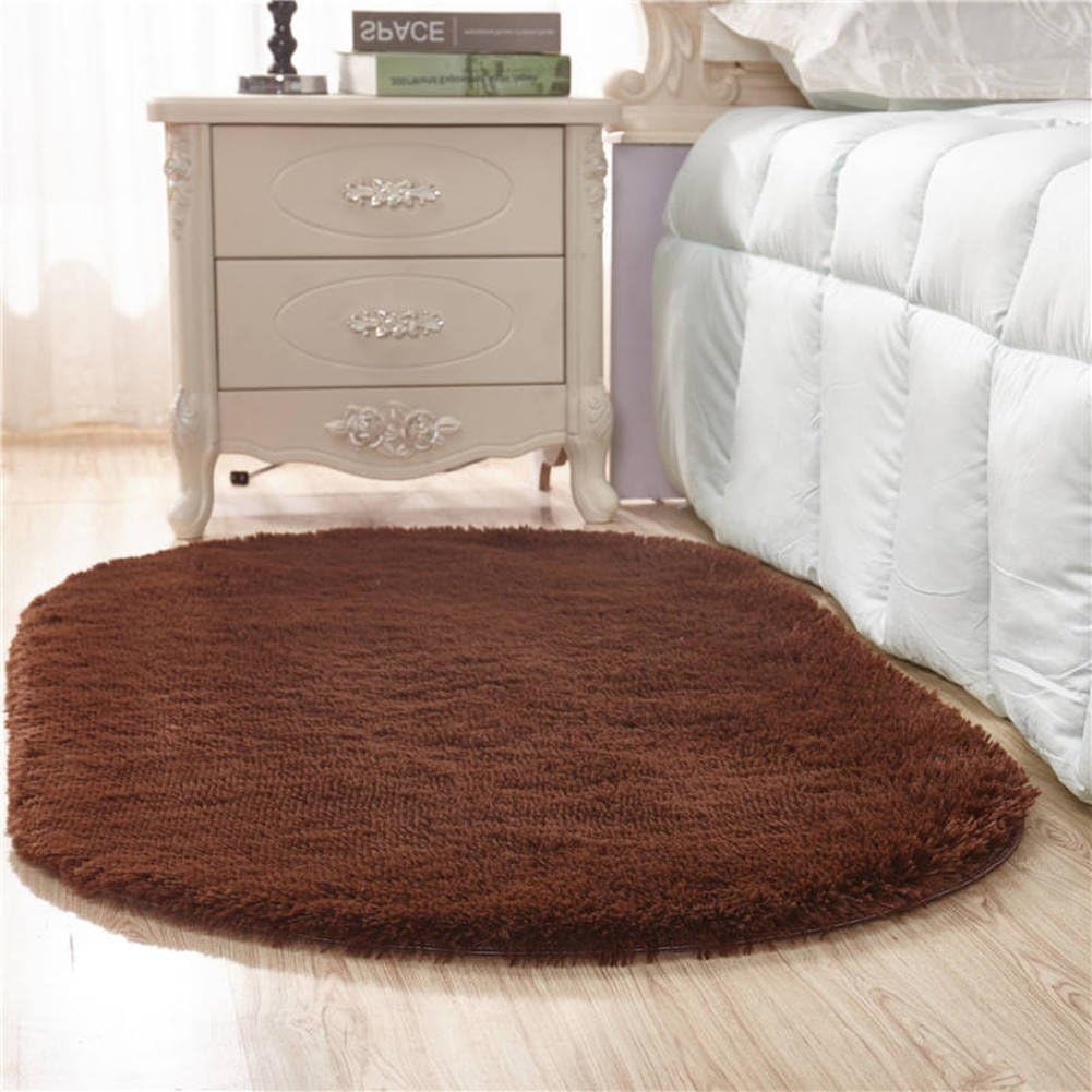 SXCDD Bedroom Carpet Floor Mat,bedroom Bedside Carpet,oval Home Living