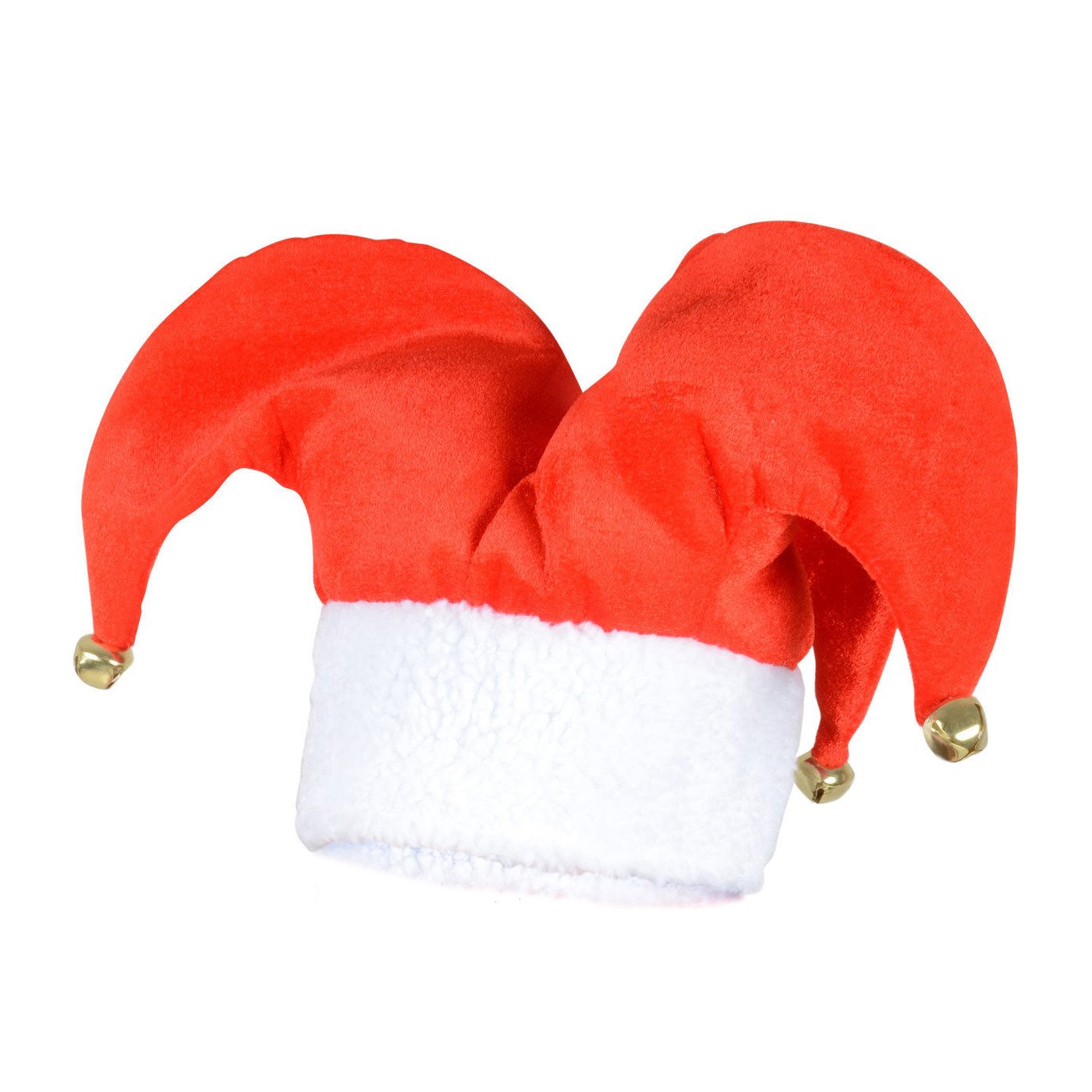 Novelty Christmas Plush Jester Joker Fool Hat | eBay