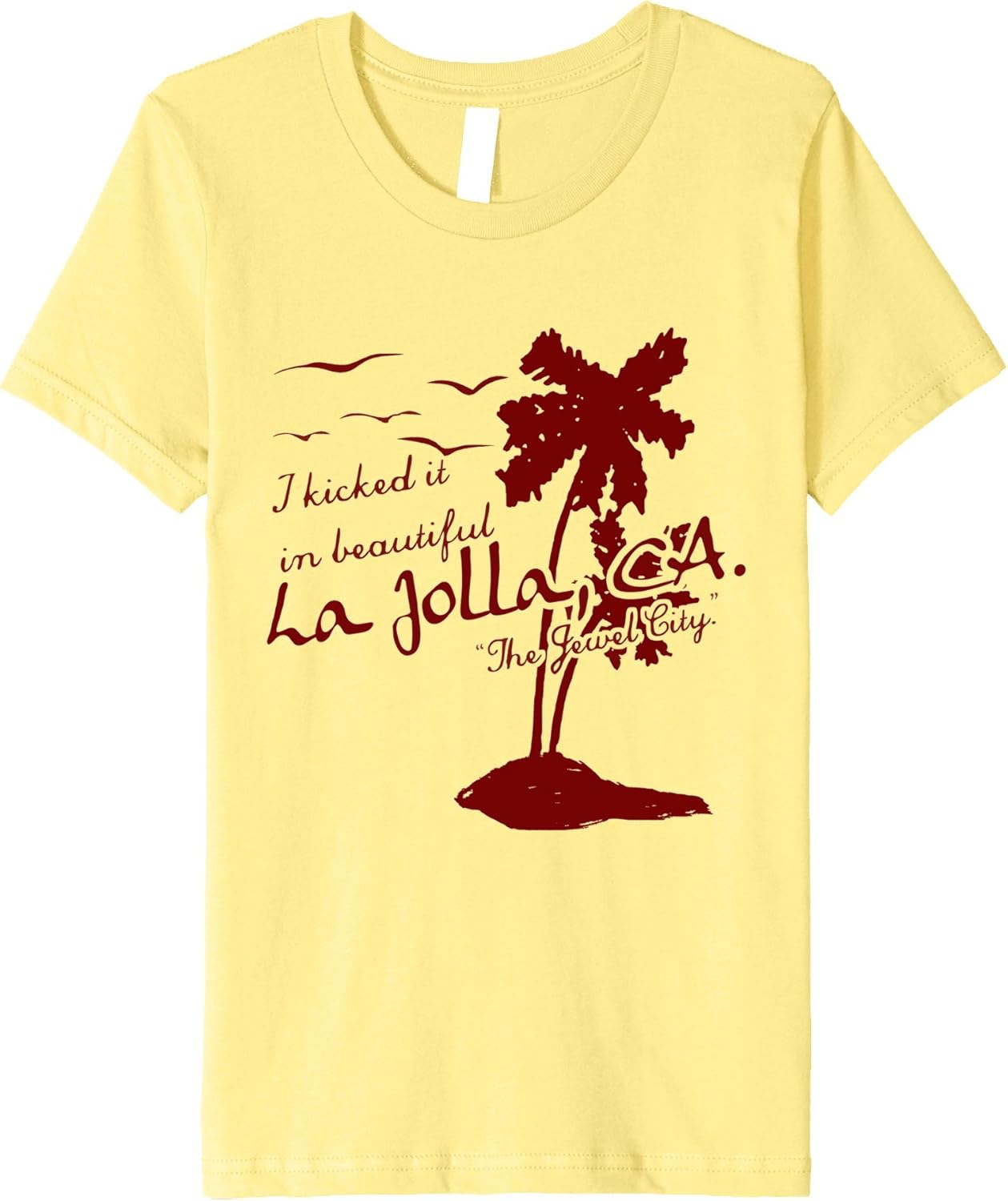 La Jolla California Souvenir TShirt Clothing