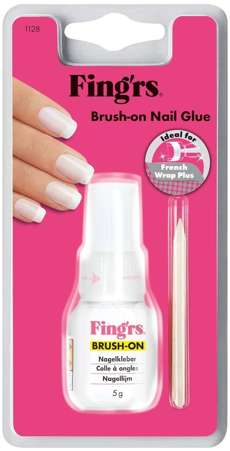 85off Fingrs 1128 Faux Ongles Colle Brush On Pinceau
