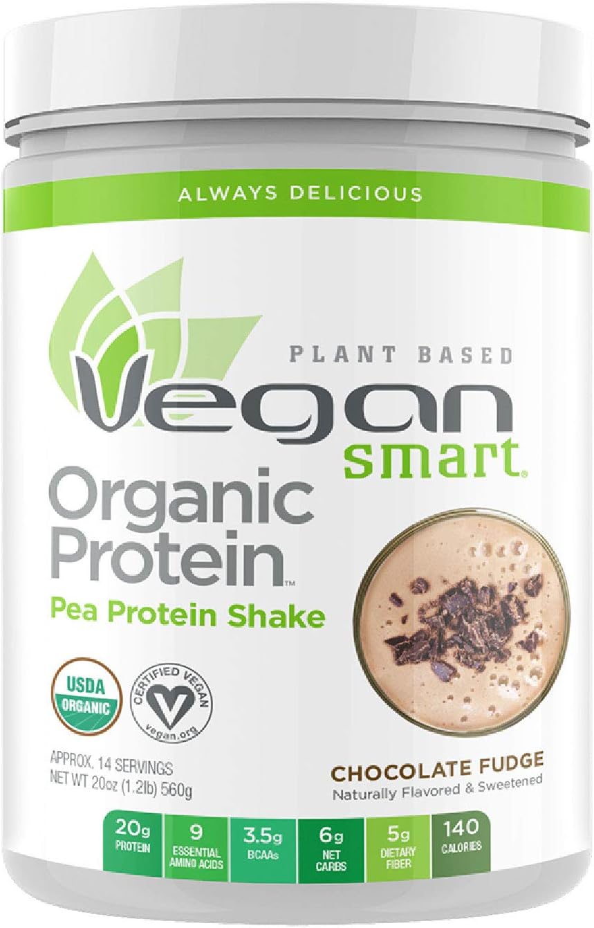Vegansmart Plant Based Pea Protein Powder by Naturade - Vanilla (15 Servings): Health & Personal Care