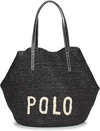 Ralph Lauren POLO POLO RAFFIA Bolso shopping mujeres Negro Bolso shopping :  Amazon.es: Zapatos y complementos
