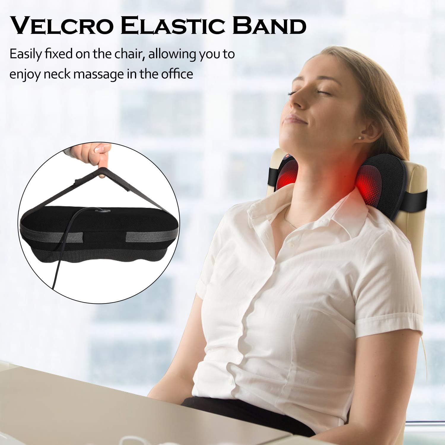 Papillon Back Massager,Shiatsu Neck Massager for Pain Relief,Electric Shoulder Foot Massage Pillow with Heat, Birthday Gifts for Men/Women/Wife/Husband,Deep Tissue Kneading for Waist,Legs,Body Muscle: Health & Personal Care