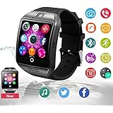 Bluetooth Smart Watch Touchscreen Phone with SIM Card Slot, Waterproof Smartwatch for Android and iPhone Smart Wrist Watch for Kids Men Women