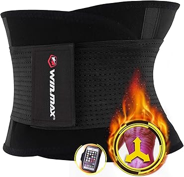 Cintura Entrenador,Faja Reductora Adelgazante, Faja Lumbar de ...