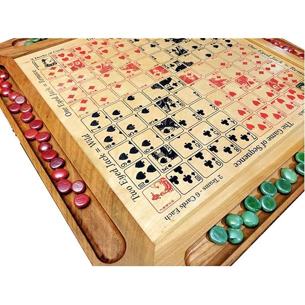 homemade sequence game board
