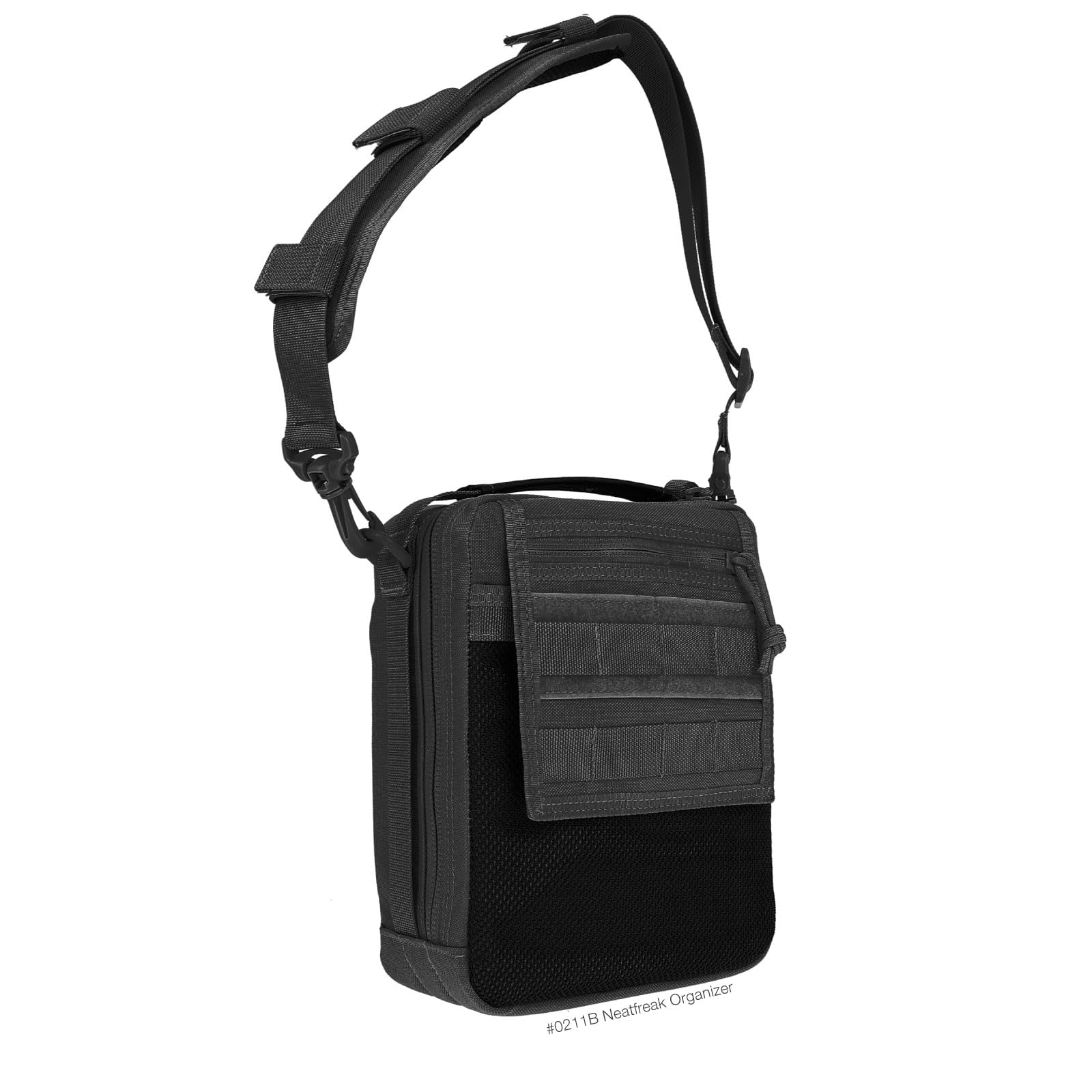 Maxpedition Messenger Bag Neatfreak Organizer Black MAXP-211-B,25 in