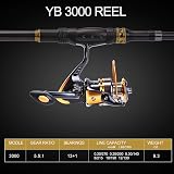Sougayilang Telescopic Fishing Rod Reel Combo 2.4M Portable Travel Kit view 3