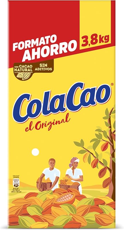 Cacau Original, Natural, Solúvel Sem Aditivos, Formato de Poupança, com Cacau Natural, 3,8kg