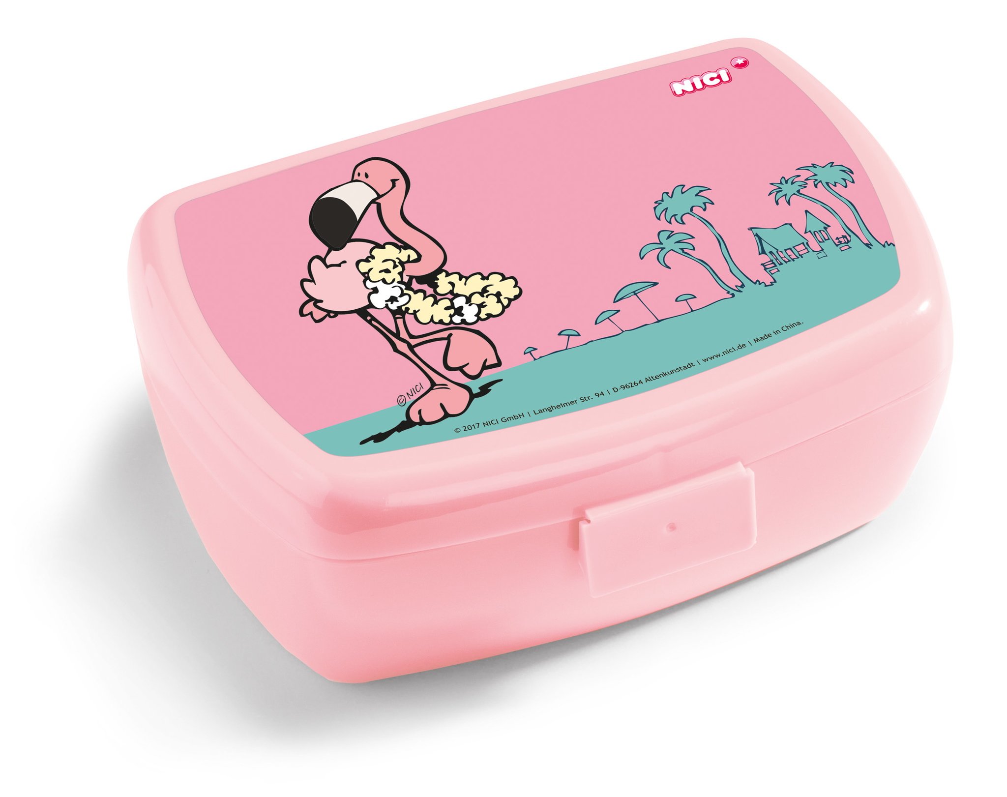 NICI Lunchbox flamingo 17x12x6,8cm (2018)