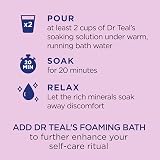 Dr Teal's Black Elderberry Epsom Salt Soaking Solution for Muscle Relief view 5