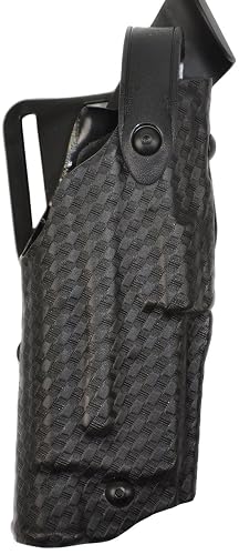 Safariland 6365 Level 3 ALS Duty Holster For Glock 17 - Low-Ride Basketweave Black - View #2