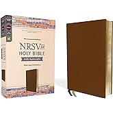 NRSVue, Holy Bible with Apocrypha, Leathersoft, Brown, Comfort Print
