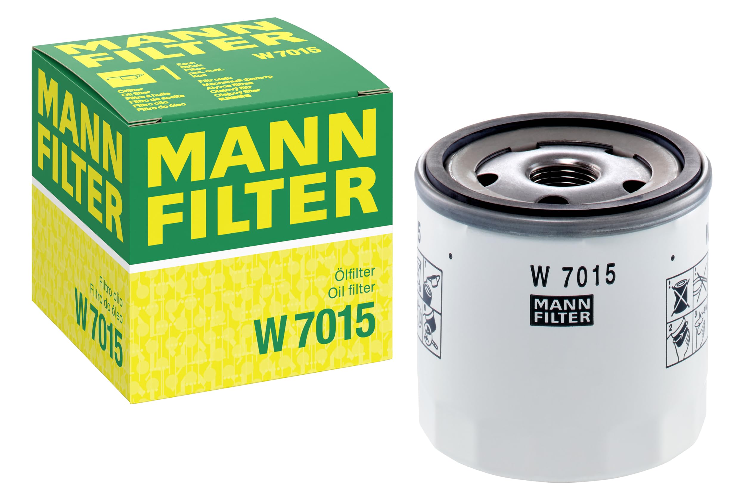 MANN-FILTER W 7015 Oil Filter - for Cars + Transporters