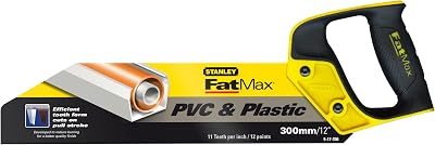 FATMAX 300mm 11TPI Scie pour PVC et plastique, 2-17-206
