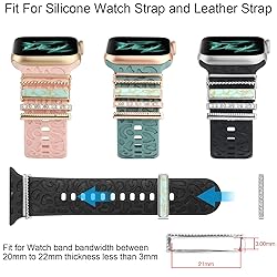 Decorative Ring Loops Compatible with Apple Watch