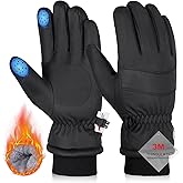 Sukeen Winter Gloves Men Women 3M Thinsulate Thermal Gloves Touchscreen Water-Resistant Snow Ski Glove for Cold Weather