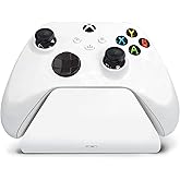 Controller Gear Robot White-Universal Xbox Pro Charging Stand with 1100 Mah Rechargeable Battery,Charging Dock,Charging Stati