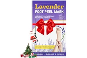 OUKEYA Foot Peel Mask (1 Pairs) - For Baby Soft Skin Remove Dead Skin, Dry, Cracked Feet & Callus,Urea, Spa,Exfoliating, For Dry Cracked Feet Extreme.