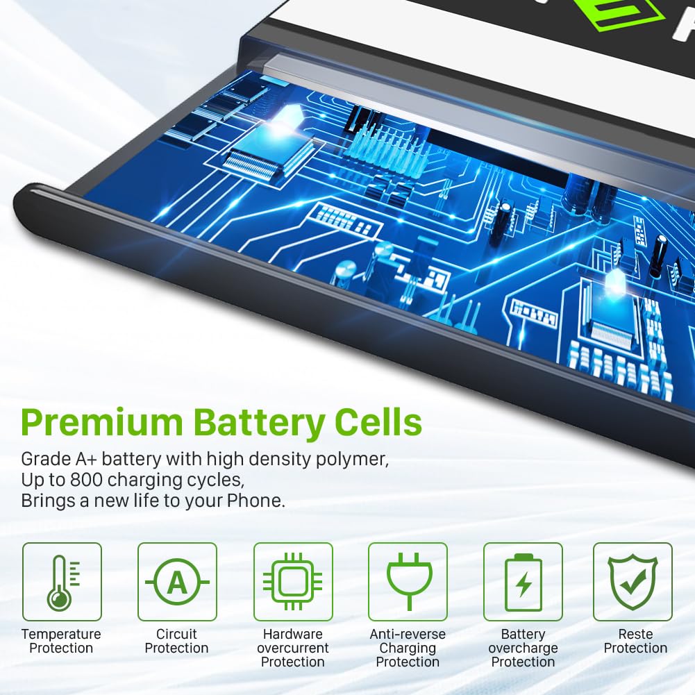 SHENMZ Galaxy S4 Battery,[Upgraded] 4800mAh Li-Polymer EB-B600BE Replacement Battery for Samsung Galaxy S4 EB-B600BE,AT&T I337,Verizon I545,Sprint L720,T-Mobile M919,R970,I9500,I9505