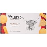 Walker's Shortbread Traditional Assortment, Pure Butter Shortbread Cookies, 17.6 Oz Box