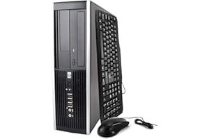 HP 6300 Pro Small Form Factor Business Desktop Computer, Intel Quad Core i5-3470 3.2GHz Processor , 8GB DDR3 RAM, 500GB HDD, 