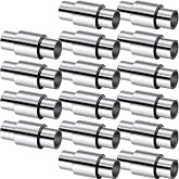Mudder 16 Pcs Aluminum Bearing Spacers for 6mm Axles Inline Skates | Speed Bearing Alignment for Roller Skates, Reduces Wobble, Fits Inline Skating Axles, Durable Metal Build