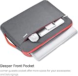 Voova 15.6-16 inch Laptop Sleeve Waterproof 360° Protection with Handle Grey view 2
