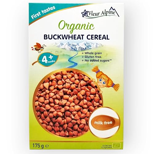 Fleur Alpine ORGANIC Milk Free Cereal Buckwheat 4+ - The Best From