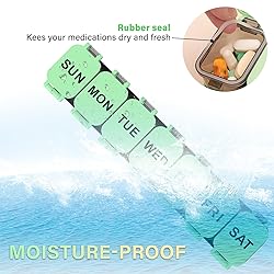 Extra Large Weekly Pill Organizer - XL Vitamin