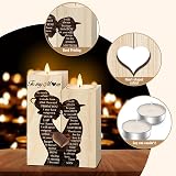 Vetbuosa Heart Shaped Candlestick Set for Mum Birthday Gift view 4