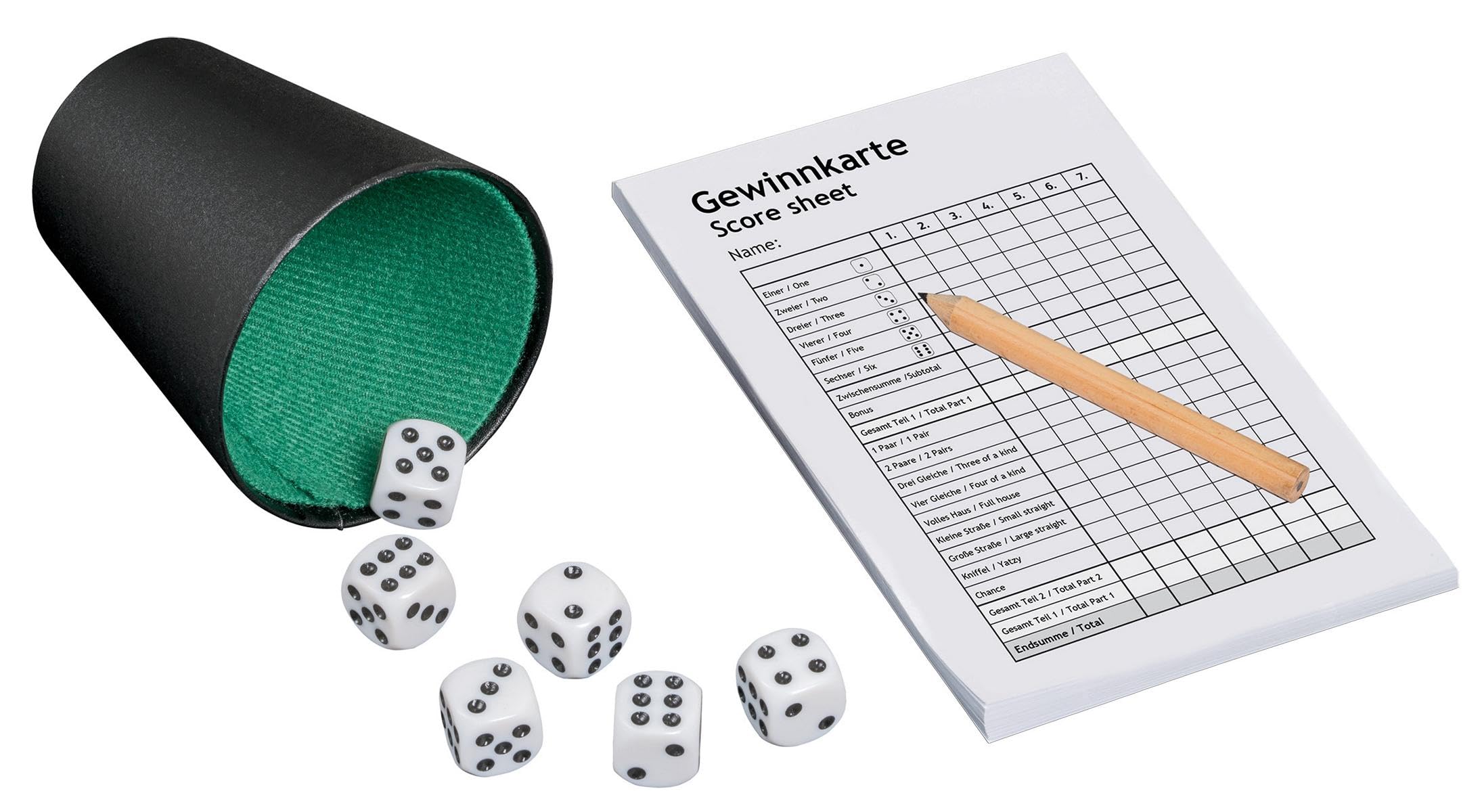 Philos 3317 Yatzi 2-5 Player Dice Game