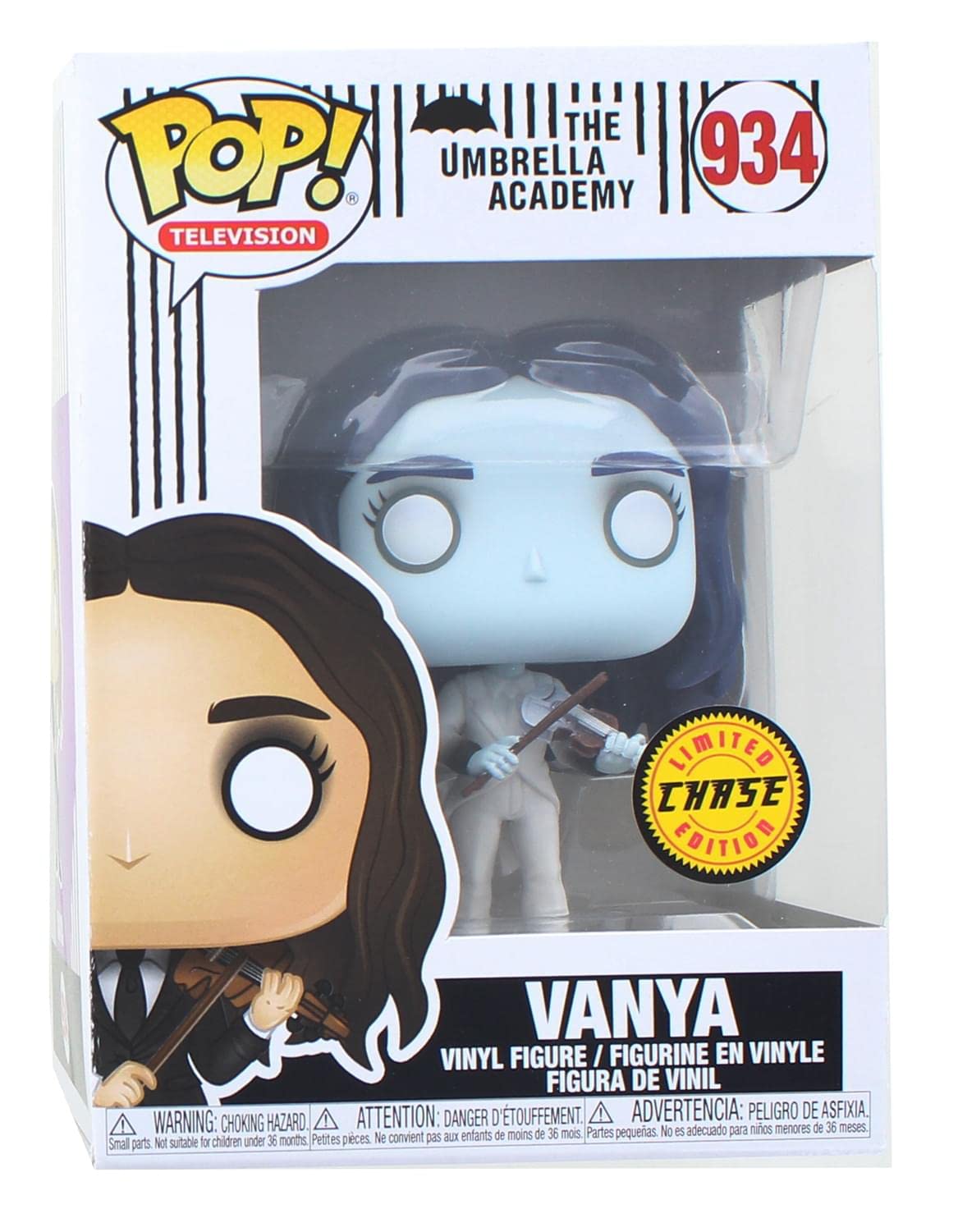 Funko POP! TV The Umbrella Academy Vanya 3.75" Chase Variant Vinyl Figure