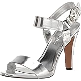 KARL LAGERFELD womens Cieone Evening Ankle Strap Dress Heel