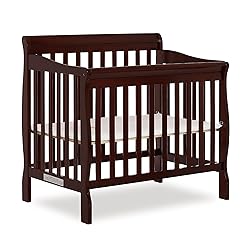 Dream On Me Aden 4-in-1 Convertible Mini Baby Crib