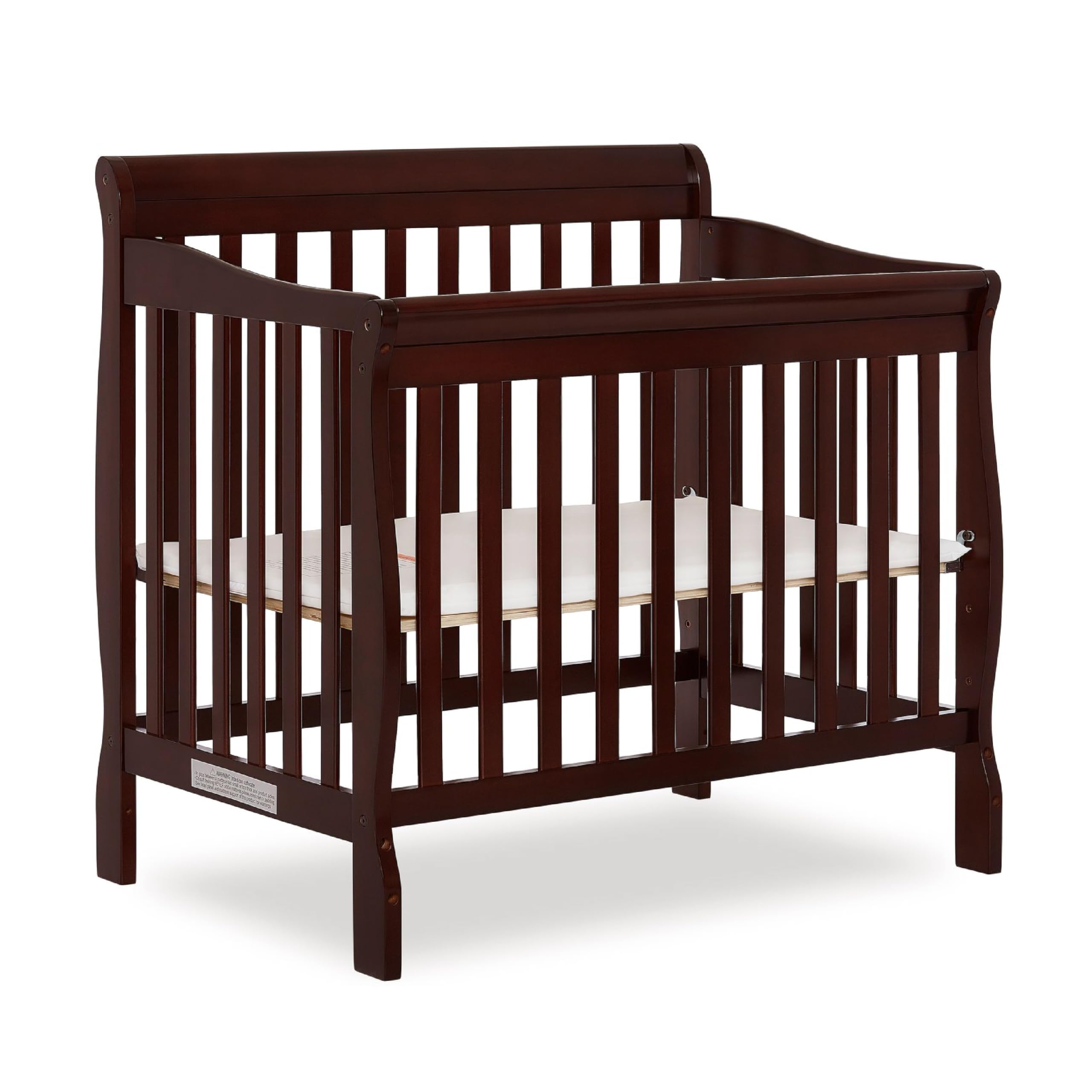 Dream On Me Aden 4-in-1 Convertible Mini Baby Crib