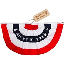 Amazon.com : Briarwood Lane Patriotic Decorations Embroidered ...