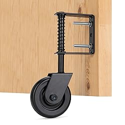 YONSIN 4.3" Heavy Duty Spring Loaded Gate Caster