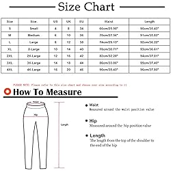 SMIDOW Linen Capri Pants for Women Plus Size