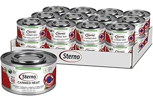 Sterno Ethanol Gel Chafing Fuel 2 Hr Canned Heat 6.8 OZ cans - case of 24