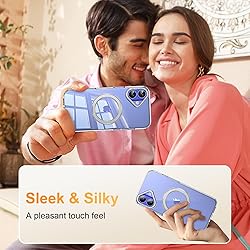 toushion 3 in 1 for iPhone 16 Plus Case Clear with