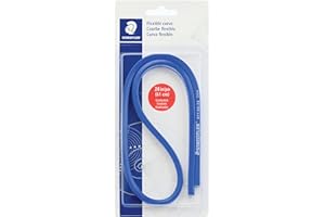 Staedtler Flexible Curve with Inch and Metric Scale Markings, 24 Inch/60cm, 97160-24BK