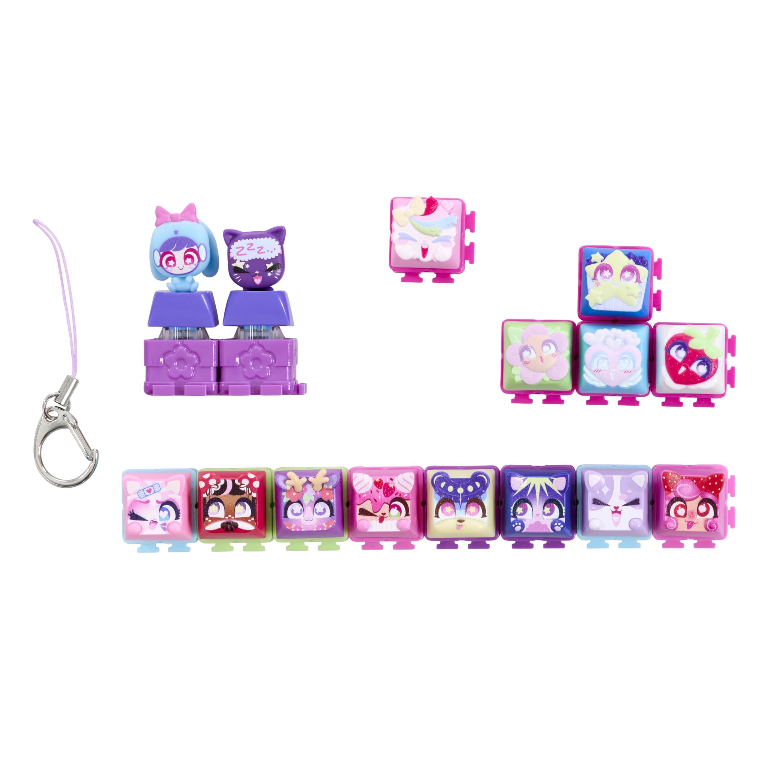 Keyboard Mega Pack - The Ultimate Starter Set | Includes Storage Keyboard & 15 with Exclusive Mega Pack Characters | Clickable Collectibles | Ages 6+