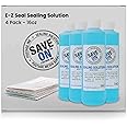 Save On Postage Ink Compatible PB EZ Seal Sealing Solution - Sealing Solution for DM Series Mailing System - Compatible PB E-Z Seal Sealing Solution 16 oz Bottle (4-Pack)